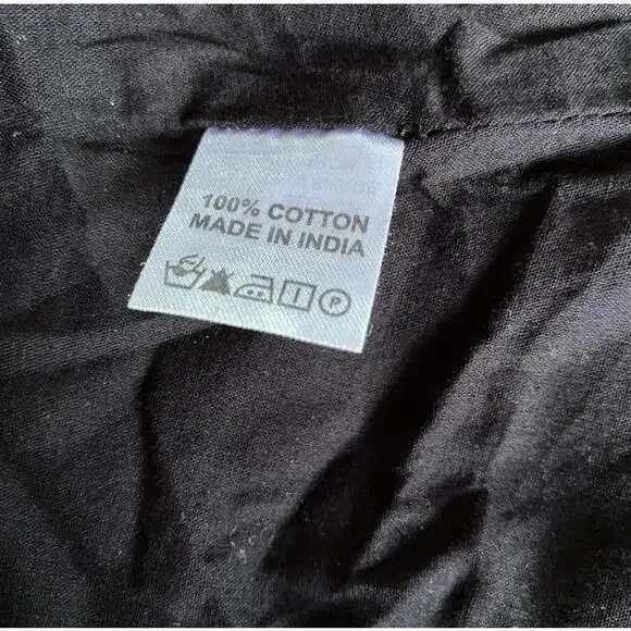 Melissa Odabash Alessia Black Eyelet Tiered
Maxi Skirt Sz M/L Black Cottagecore - Picture 6 of 7